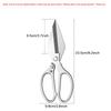 1PC,Professional Kitchen Scissors Multifunctional Chicken Bone Scissors Vegetable Barbecue Kitchen Accessories Kitchen Tools