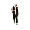New FILA FW24 Baseball Jacket Men's Jet Black F51M449501F-BK