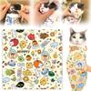 Cat Grooming Wrap Self-Adherent Cat Restraint Wrap Anti-Scratch Cat Swaddle Burrito Wrap for Nail Trimming Cat Grooming Supplies