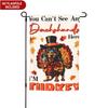 Thanksgiving Garden Flag Turkey Dachshund Funny Flags Turkey Fall Religious Vertical Yard Flag for Outdoor Outside Patio Lawn Seasonal Autumn Decorati