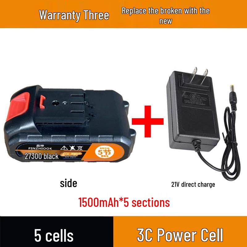 High-Capacity 21V Lithium Battery for Electric Tools and Drills