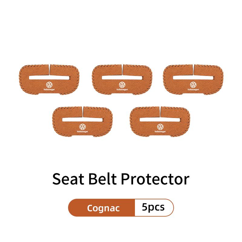 Universal Car Seat Belt Buckle Cover Protector Safety Belt Anti-scratch Cover For VW Scirocco Jetta Beetle Golf Passat Polo wsdm9