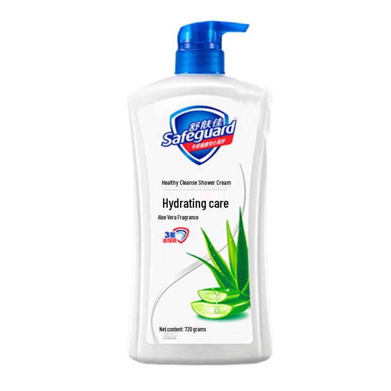 

Safeguard Health & Care Aloe Vera Shower Gel (720g x 12 Bottles)