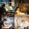Desk Light LED Wide Desk Lamp Light Remote Level Dimming Degree Table Light Clamp Type Lighting High Brightness Monitor Light Multi Angle Adjustment