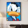 5D Diy Diamond Painting Angry Donald Duck Full Drill Rhinestones Mosaic Embroidery Handmade Products Home Decor Gift