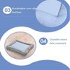 Cooling Pad Bed for Dogs Cats Puppy Kitten Cool Mat Pet Blanket Ice Silk Material Soft for Summer Sleeping Pink Blue Breathable