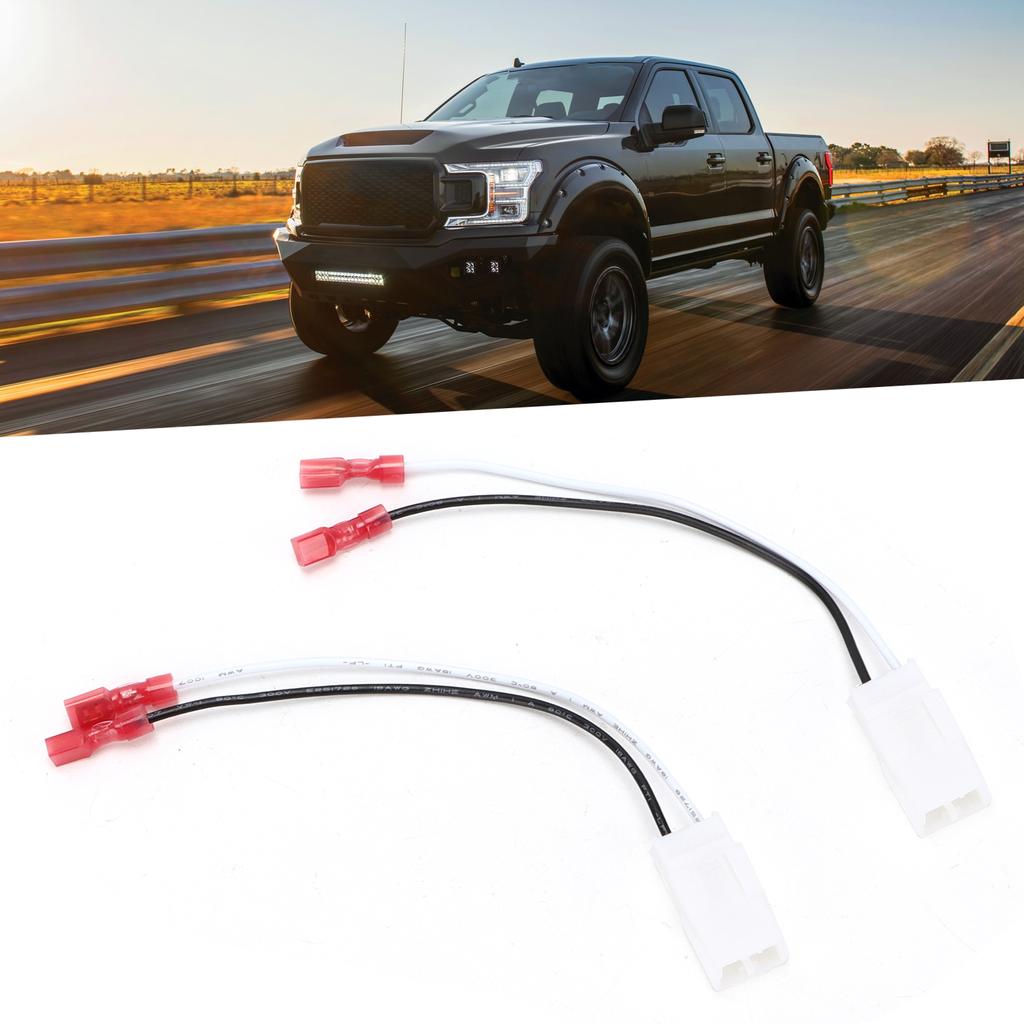 2pcs Car Speaker Wiring Harness Adapter Plug Stereo Connector Auto Tweeter Modification Replacement for Ford