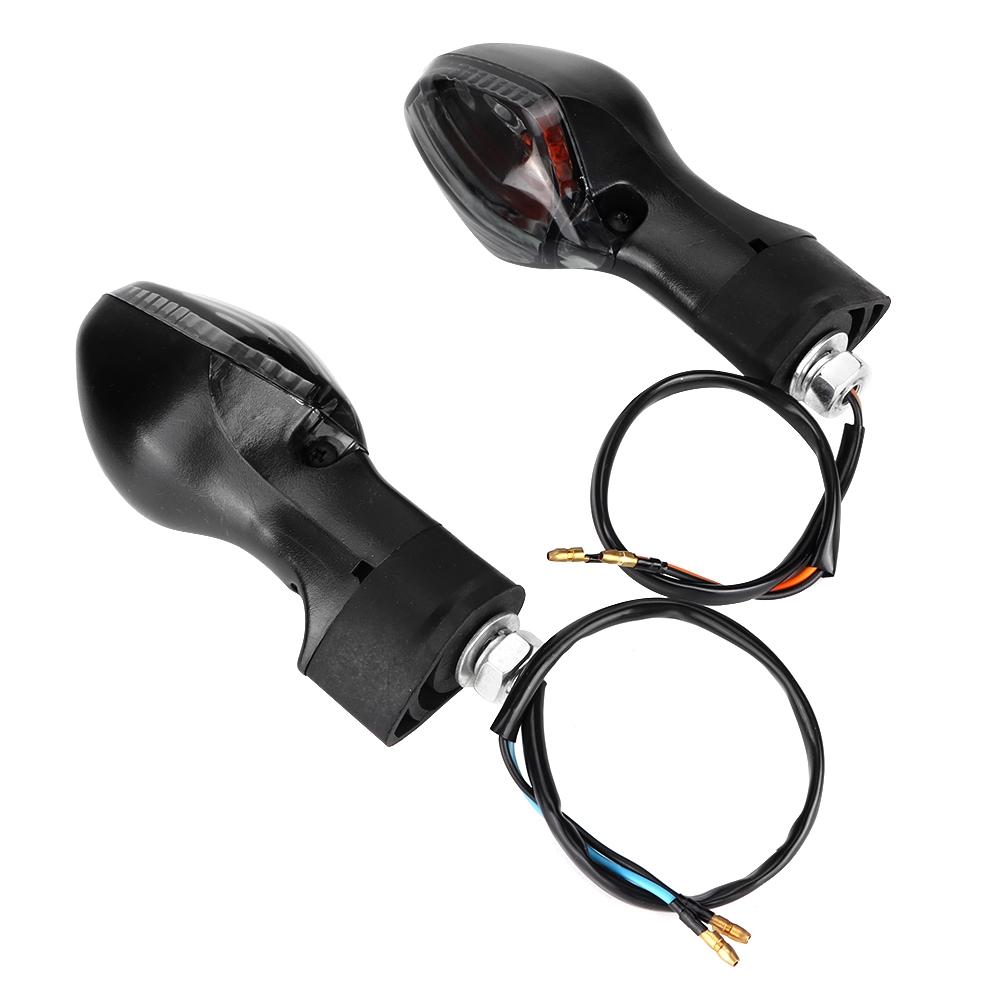 1 Pair Turn Signal Indicator Lamp Fit for   CRF250L Motorcycle Modified Black Yellow