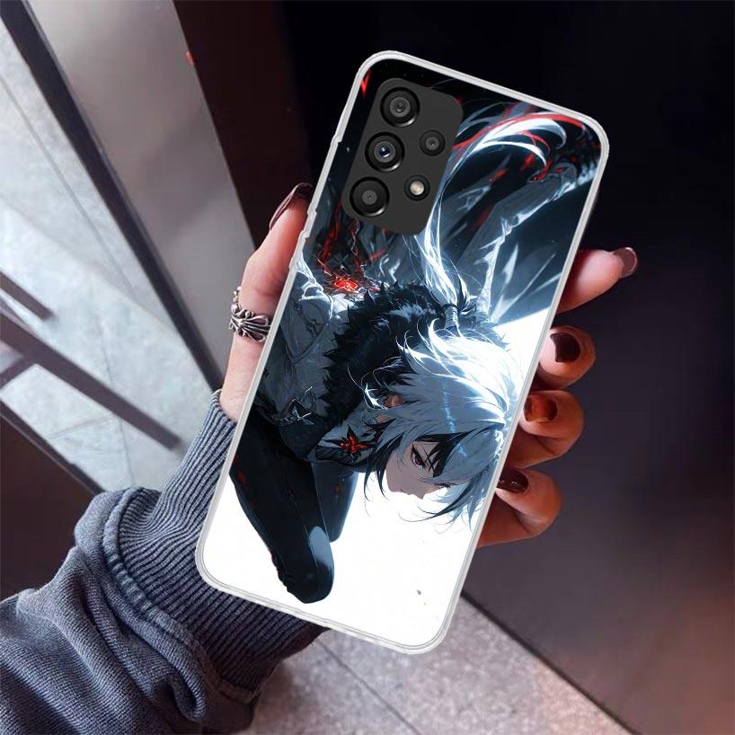 Arlecchino Genshin Impact Phone Case For Samsung Galaxy A52 A51 A50S A32 A22 A12 A02S A72 A71 A31 A70 A30S Note 20 Ultra 10 Plus