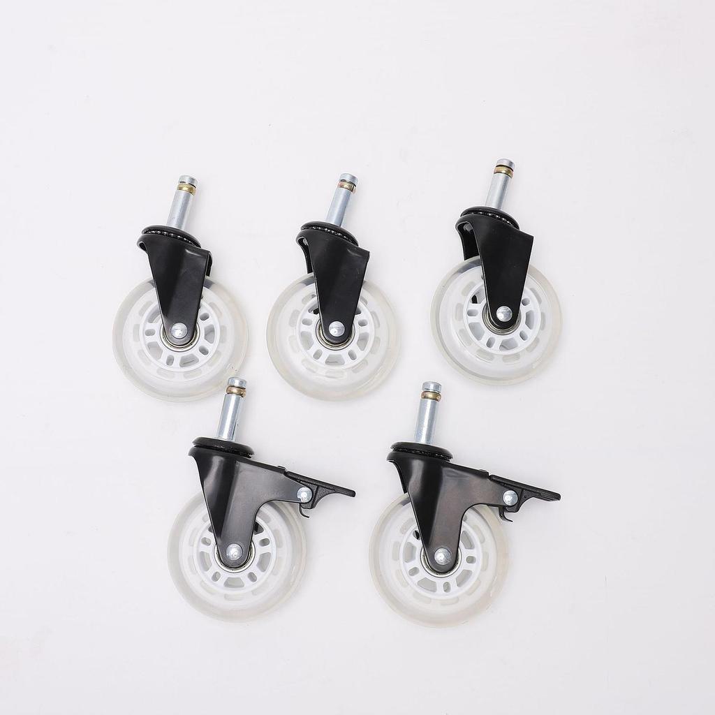 Abnehmbarer Rollhocker 360° drehbare Lenkrolle Detail-Kit mit Rädern Ablagefach Tragetascheneinsatz Feststellrollen