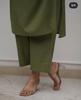 Indian Women Bollywood Top Tunic Kurti Pant Set Party Wear Cotton Sleeveless Dress