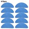 4/10 Pc Microfiber Rags For Ropo Glass 3, For Ropo Glass 4 Robot  Vacuum Cleaner Dry And Wet Usage Mop Cloths Pad Floor Cleaning