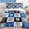 3PCS Cardiff Fc Crest Printed Soft Bedding Set,Including 1pc Duvet Cover And 2pcs Pillowcases Perfect for Bedroom, Dormitory, Fan Gift