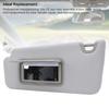 Sun Visor Assembly Block Sunlight Improve Visual Comfort Heat Insulation Elegant Sunvisor Replacement for Car Left: 83280 TA5 A51ZA