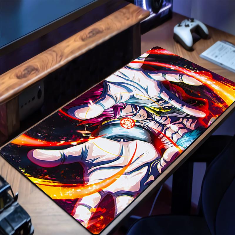 Mouse Pad Dragon Ball Anime Xxl Gaming Accessories Mousepad Gamer Pc Completo Computer Keyboard Desk Mat Varmilo Table