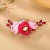 Peony Flower Wreath Headband - Fairy Mori Style Chinese Bride Hairpiece
