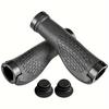 Anti Skid Rubber Bicycle Grips, Mountain Bike Lock On Bicycle Handlebars Grips, 2.5cm MTB Road Cycling Skid Proof Grips
