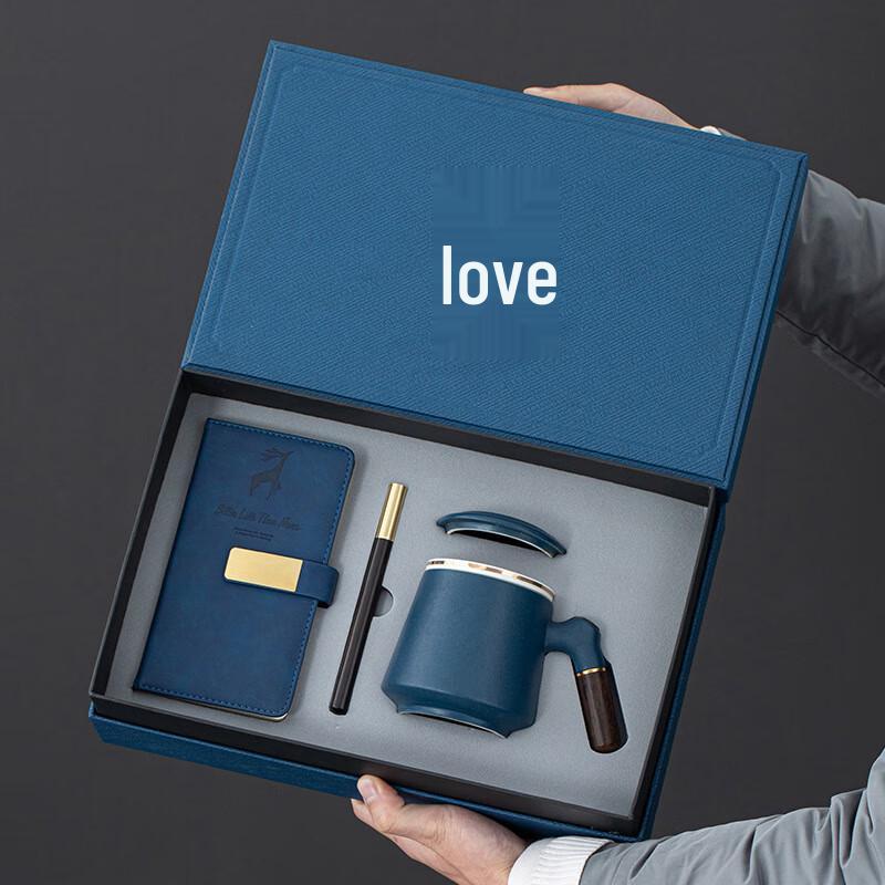 Weidu Ceramic Party Member Commemorative Gift Set