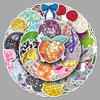 50 Disco Ball Stickers: Cool Cartoon Graffiti Waterproof Decorations for Phones, Computers, and Journals