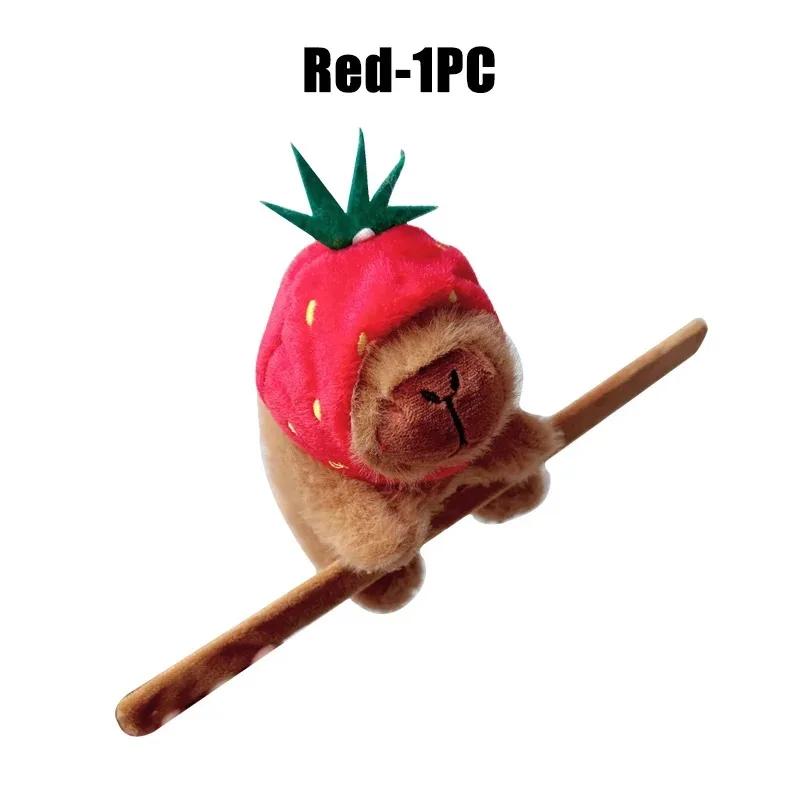 

Cartoon Capybara Pendant Plush Toy Doll Bag Hanging Ornament Cute Kapila Keychain Doll Desktop Doll Ornament Car Pendant