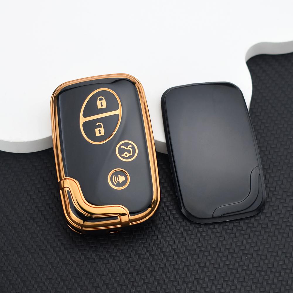 Anti-Scratch Key Holder For Lexus Es350 Rx270 Is250 Ct200H Gs300 Ls460 Gx460 Gx400 Is300C Es240 450H 460H Tpu Car Key Case Cover