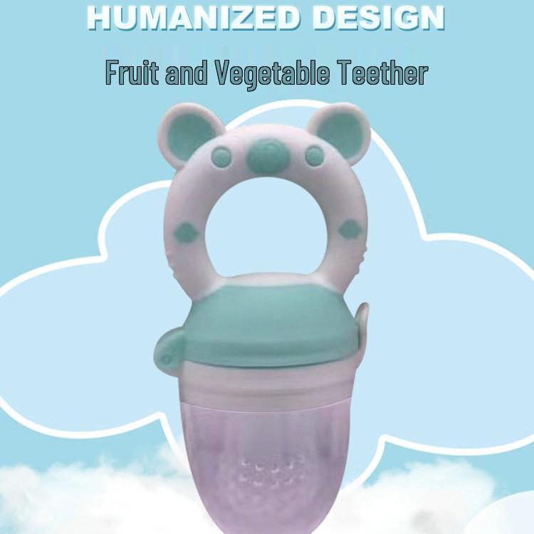 Silicone Teething Stick: Baby Fruit & Veggie Feeder