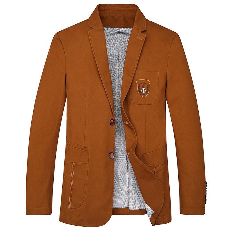 Spring Coat New Men's Casual Suit Young Men's Suit Collar Jacket Top