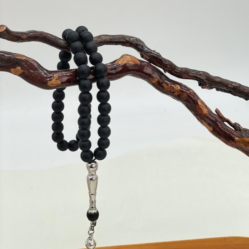 Prayer Rosary Bracelet Islamic Prayer Beads Handchain with Tassels for Muslims