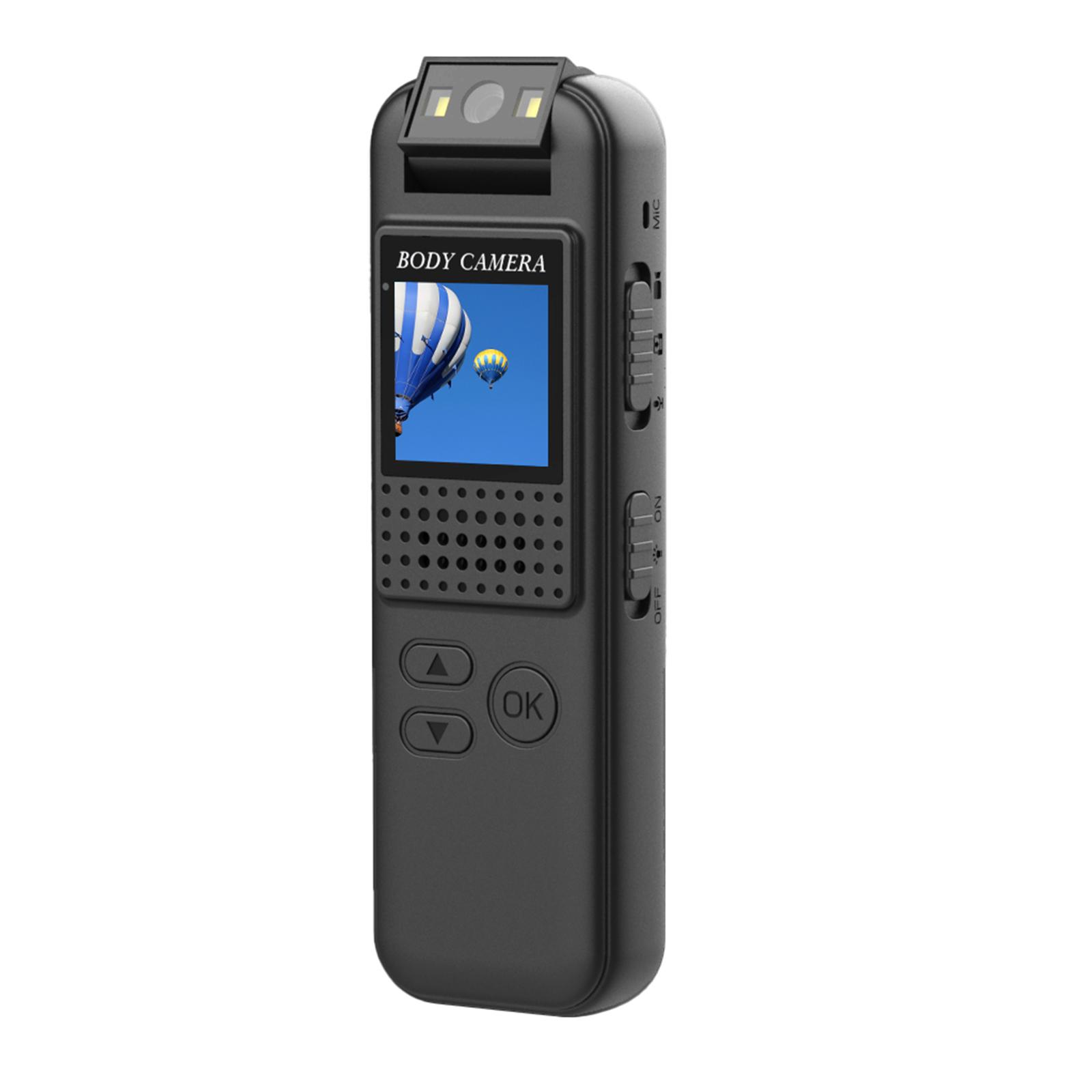 

CS08 Sports Video Recorder Rotatable Lens Back Clip Camera 2x Infrare LED Light Night Visioned Motion Detection Camera