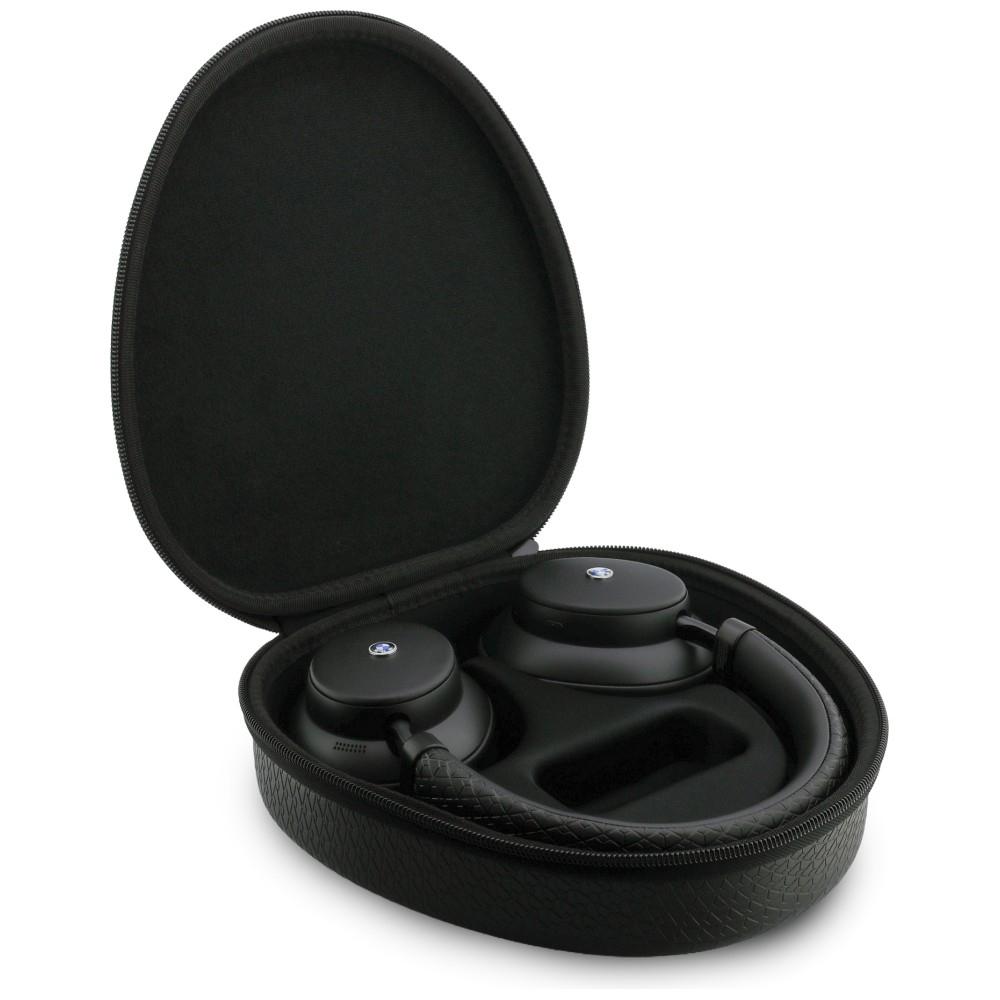 BMW Metal Logo MK Bluetooth ENC Over-Ear Headphones Black