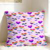 Agender Lgbt Pillow Case Yaoi Boy Love Fashion Pillow Cover Soft Pillowcases For Couch Sofa Bedroom
