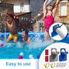 Swimming Pool Hose Support Brackets with Tape and Cable Tie Steel Hose Clamps Above Ground Swimming Pool Pipe Holder