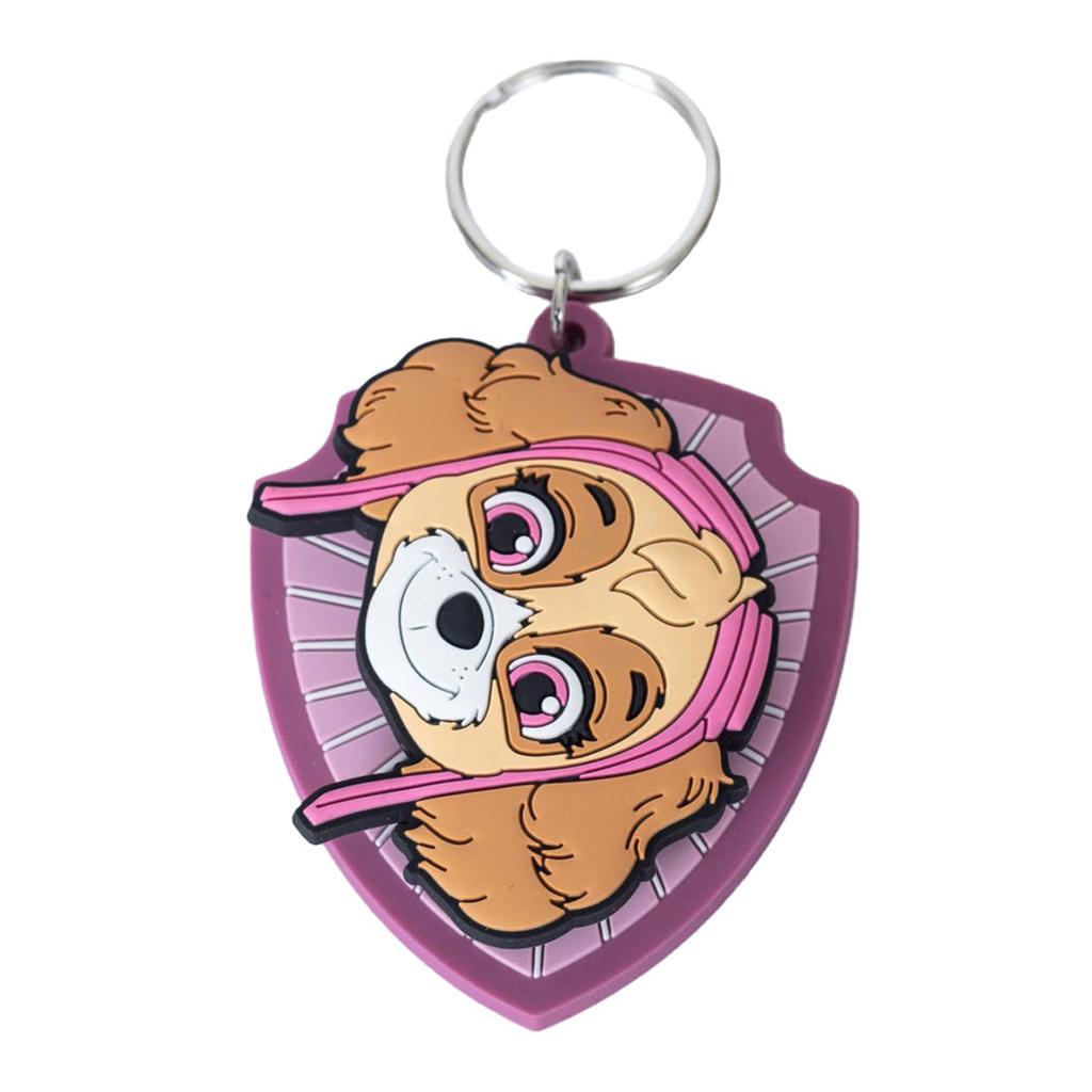 Paw Patrol PVC Skye Spinner Keyring