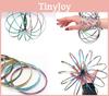 Magic Ring Hand Toy Iron Stress Relief Durable Adults Kids Creative Color Solid