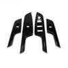 Car Armrest Door Window Glass Lift Switch Panel Cover Trim For Honda CRV CR-V 2012 2013 2014 2015 2016 Carbon Fiber Accessories