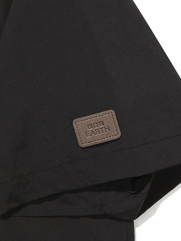 BBC EARTH W Graphic Woven Round T-Shirt_Black