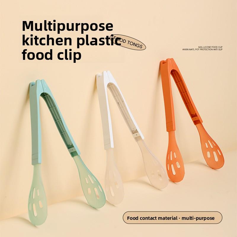 

Household Food Kitchen Baking Multifunctional Bread Barbecue Clamp plastic food clip [green]