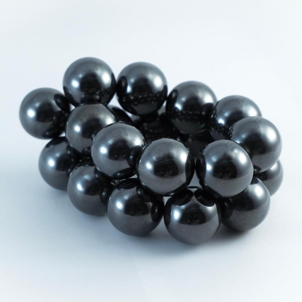Super Strong Suction Magnetic Ferrite Balls Toy – Black Decompression Magnets