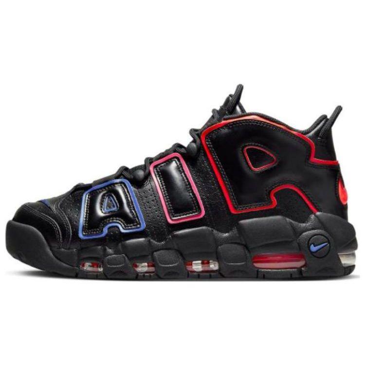 

Nike Air More Uptempo Electric Black Racer Blue Hyper Pink Bright Crimson Women s Casual Shoes FD1012-001 38.5