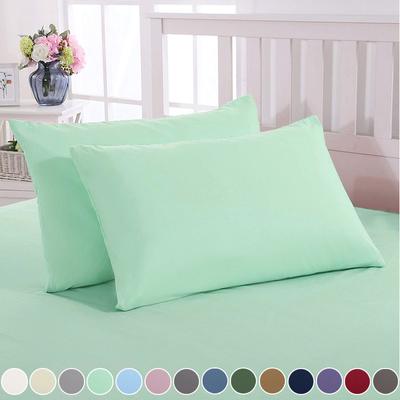 2pc Lightweight Super Soft Easy Care Microfiber Pillow Case 29" L X 19" W Pack of 2 Soft Comfortable Pillow Cover