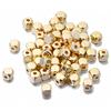 100-200pcs 3-4mm Cube Square Loose Spacer Solid Brass Beads Seed Beads for DIY Jewelry Making Bracelets Necklace Accessories