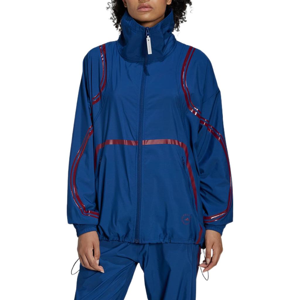 Women's Adidas Jackets Women's Royal Blue Lapel Moderate Other