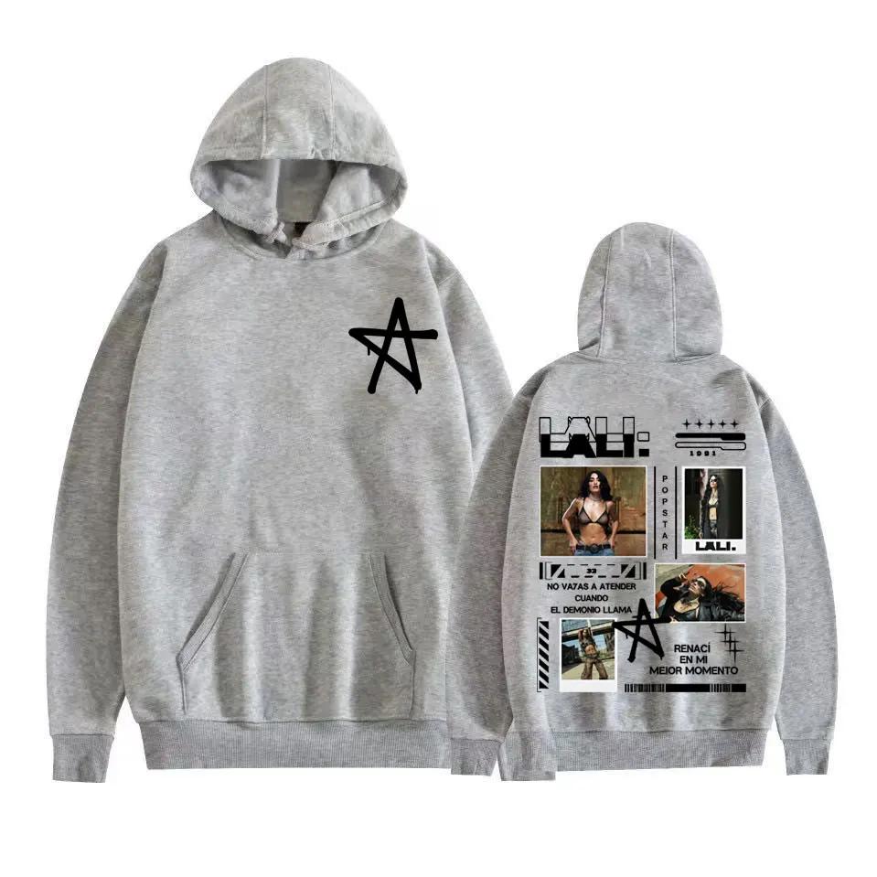 Lali Esposito Asesina Album Tour 2025 Hoodie Herren Damen Kleidung Mode Vintage Sweatshirts Lässige Komfort Fleece Hoodies