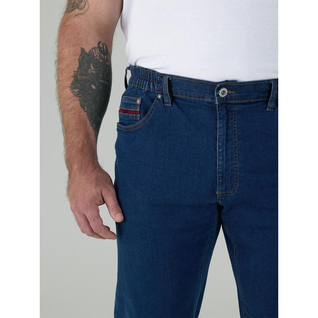 Duke Mens D555 London Bailey Elasticated Waist Kingsize Jeans