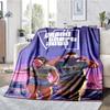 GTA 6 Theme Printed Blanket - Perfect for Couch, Bed, Travel & Outdoor Use | Machine Washable, Cozy & Durable.