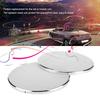 5in Plastic Frame White Mesh Car Audio Speaker Grill Guard Protector Cover(2pcs)