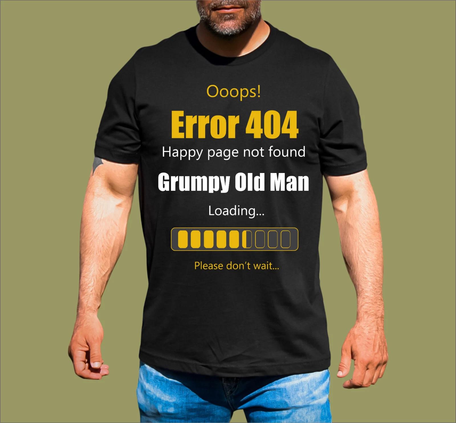 GRUMPY OLD MAN T-SHIRT S