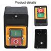 On Off Start Stop Switch KAO-5H Switch Extended Service Life Easy Installation Push Button Control 4.5mm Mounting Holes