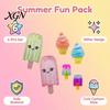 Stress Relief Squeeze Toy 6Pcs Ice Cream Ultra Soft Slow Rise Sensory Fidget Toys for Anxiety Party Favors