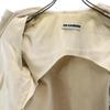 JIL SANDER Made in Italy Cashmere wool blend half coat 34 Beige Women Used